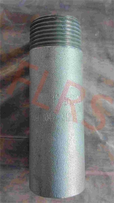 購入 BS3799/ASTM A733の端A312 TP304/304Lの継ぎ目が無い鋼管のニップルScrewd online manufacture