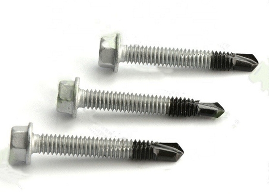 購入 結合洗濯機 自己掘削螺栓 ステンレス鋼 304/316 と SCM435 材料 ヘクソゴンヘッド online manufacture