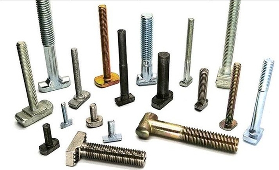 購入 不正鋼のTボルトは,顧客の必要に応じて,異なる材料,サイズ,コーティング online manufacture