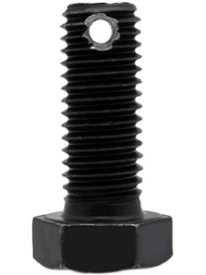購入 カーボン・スチール 半角頭ボルト クリップの固定のために尾に穴がある online manufacture
