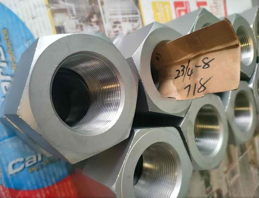 購入 2-3/4インチ-8UNC ASTM A453 グレード660 クラスB 高温ボルト用ヘビー六角ナット online manufacture