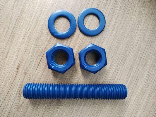 購入 Good Partner for Stud Bolt c/w 2 Heavy Hex Nuts & 2 Plain Washers Totally with PTFE Coating Finish オンライン製造