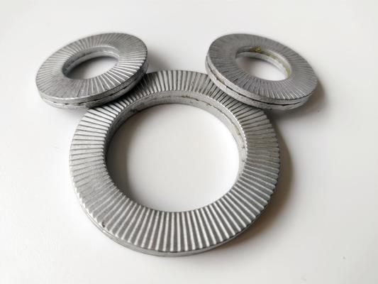 購入 Double Fold Self-locking Washer in Accordance with DIN 25201 Requirements（Steel/Stainless Steel） オンライン製造