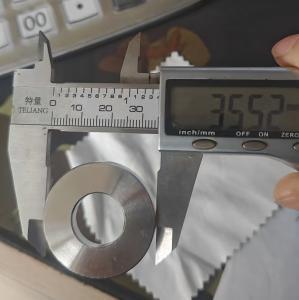 購入 Custom Dimension Inconel 625 Flat Washer with High Temperature and Corrosion Resistance for Mechanical Fastening オンライン製造