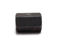 黒い亜鉛によってめっきされる六角形のロックナット、炭素鋼の六角形のカップリング ナット