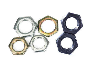 購入 Unchamferedの六角形の薄いナット、4.8の6.8の等級の薄いロックナットDINの標準 online manufacture