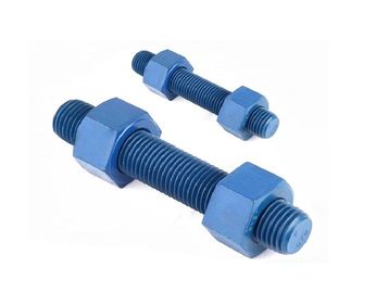 購入 PTFE SS 304の316二重終えられたボルト、ナットが付いている完全な糸のスタッドのボルト online manufacture