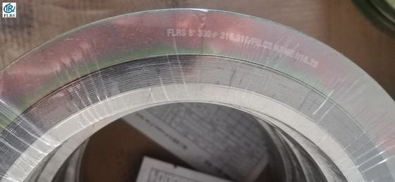 購入 上げられた表面SS304 ASME B16.20螺線形の傷つけられたガスケット online manufacture