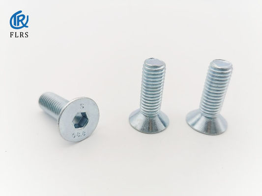 購入 亜鉛は炭素鋼のさら穴を開けられたヘッド ボルト完全な糸をめっきした online manufacture