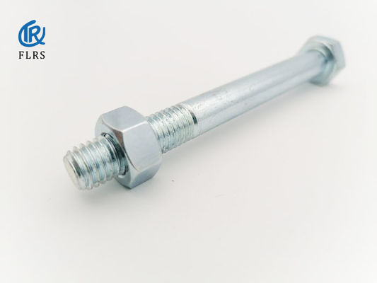 購入 DIN931亜鉛は炭素鋼の六角頭のボルト等級4.8をめっきした online manufacture
