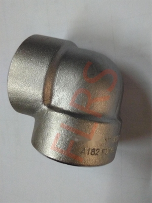 クラス3000の90度の肘A182 F316L ASME B16.11に合う造られた鋼管