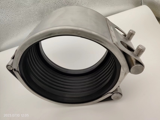 NBR ラインナーパイプ リーク修理 クランプ 圧力と溶接なしで リーク停止が容易になりました