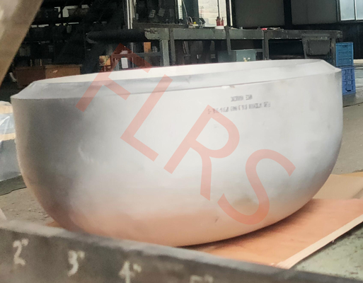 NACE MR0175 ASTM A403 WP316/316L ステンレス鋼 鉄タンクの半円筒型端蓋
