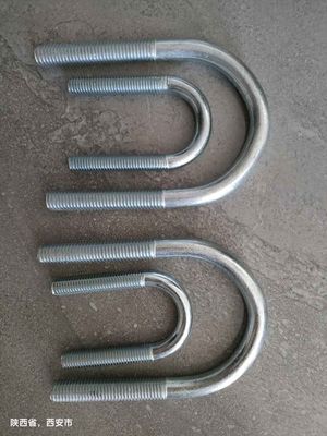 品質 亜鉛付鋼Uボルト 鋼管用右手のスレッド 工場