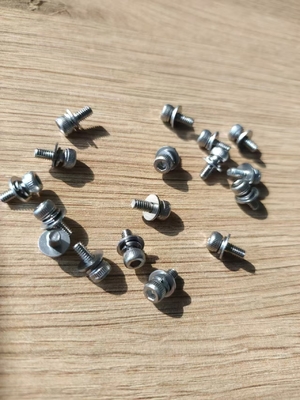 小さなサイズ SEMS スクロール / コンビネーション スクロール アレンキャップ ヘッド スクロール,フラット ワッサー & 春季洗浄機から構成