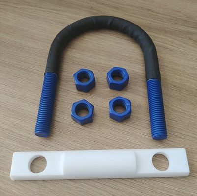M6,M8,M10,M12,M14,M16 PTFEコーティング Uボルト