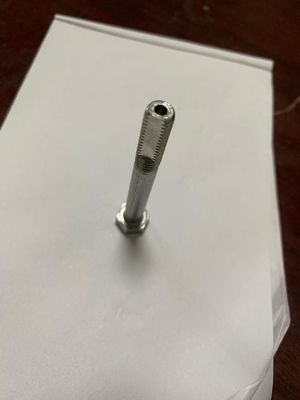 OEMの紡錘の平野の終わりはSS316六角頭のボルトを造った