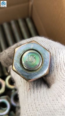 重クロム酸塩のコーティングGr B16 A193の完全な通されたスタッドのボルト