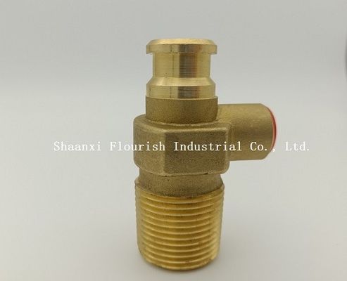 20MMの出口LPGのガスの真鍮の自己の完了シリンダー弁