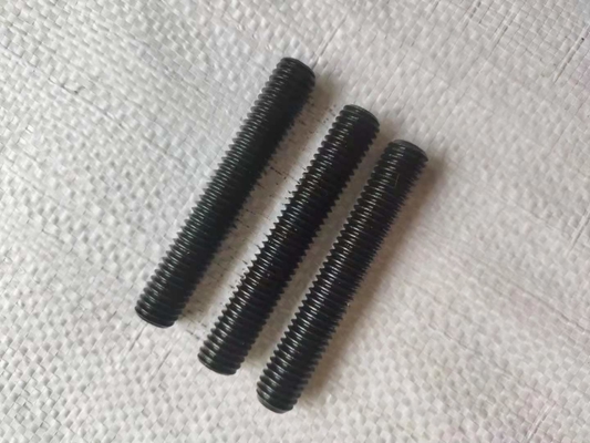 完全な糸の黒の終わりの倍によって終えられるボルトASTM A193 OEM 30mmの長さ